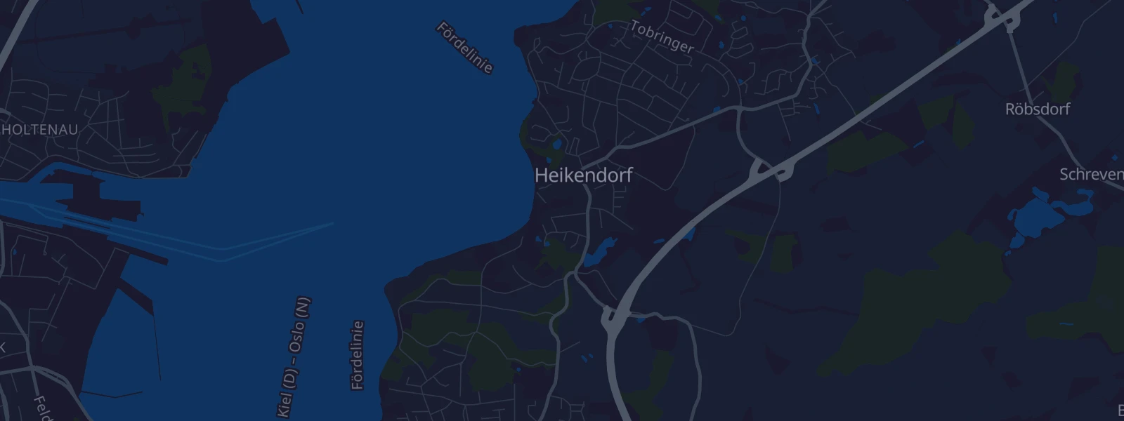 Karte von Heikendorf