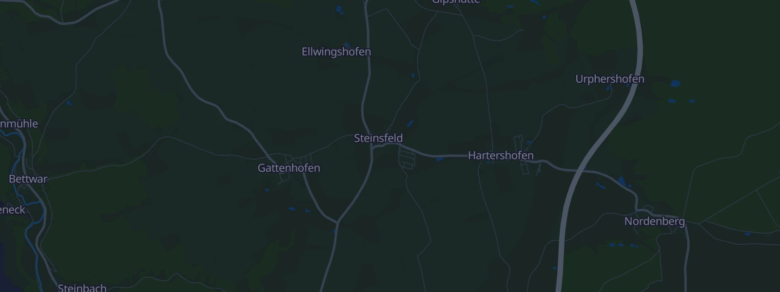 Karte von Steinsfeld