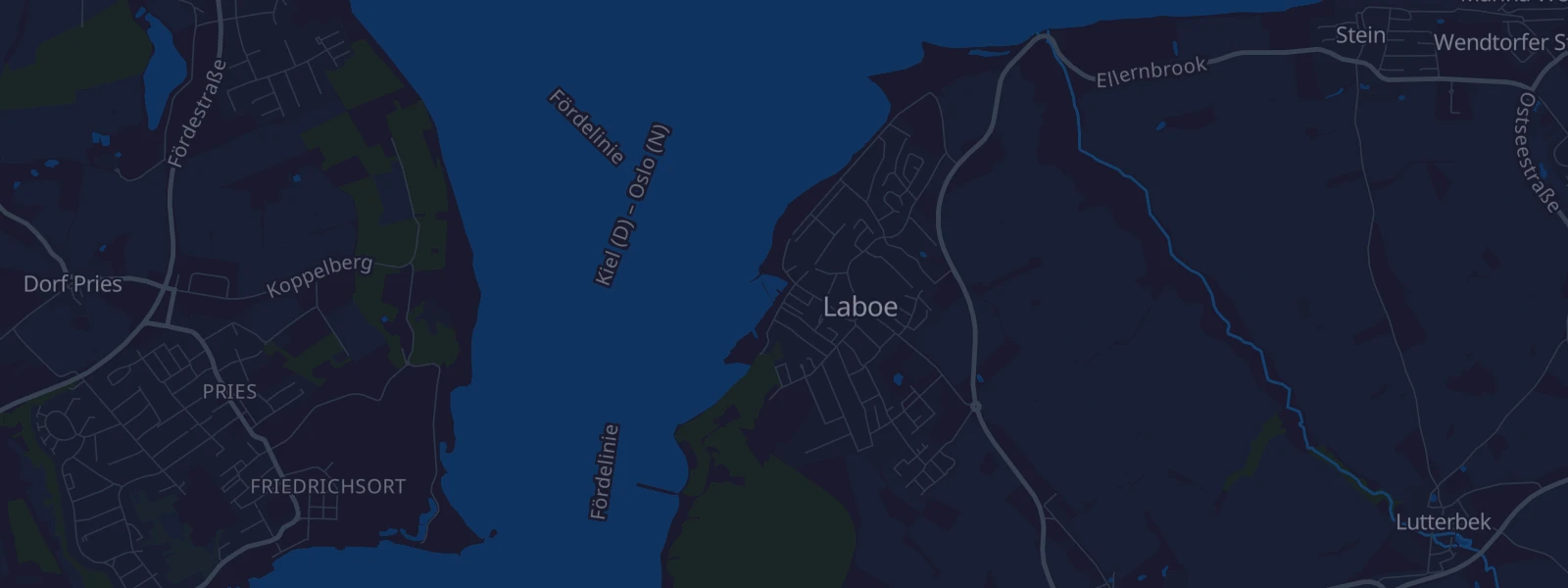 Karte von Laboe