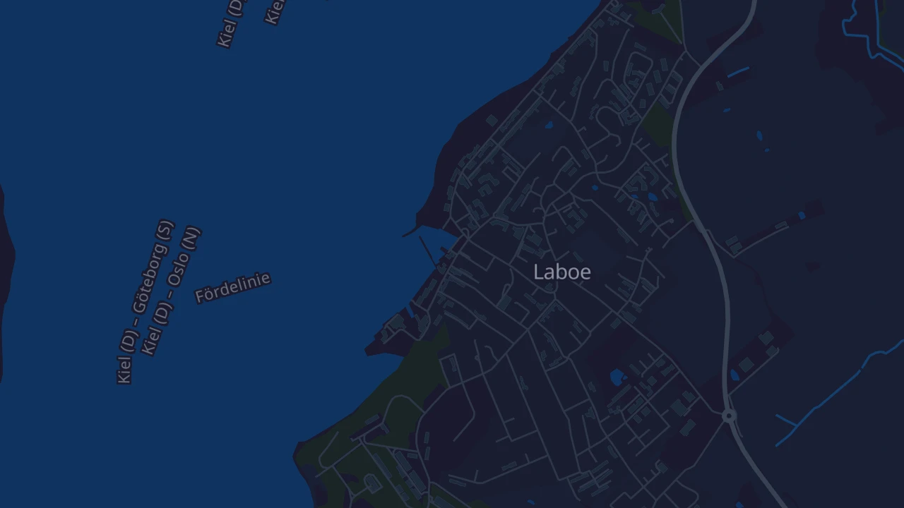 Karte von Laboe
