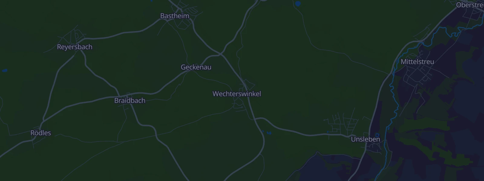 Karte von Bastheim OT Wechterswinkel