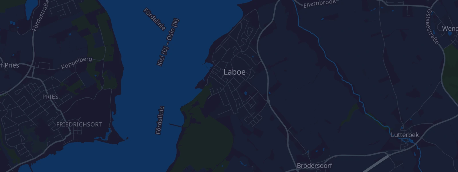 Karte von Laboe