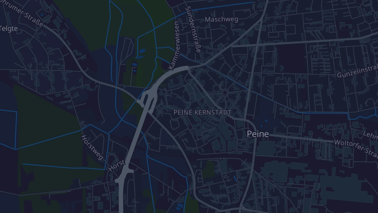 Karte von Peine