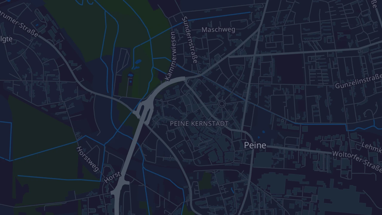 Karte von Peine
