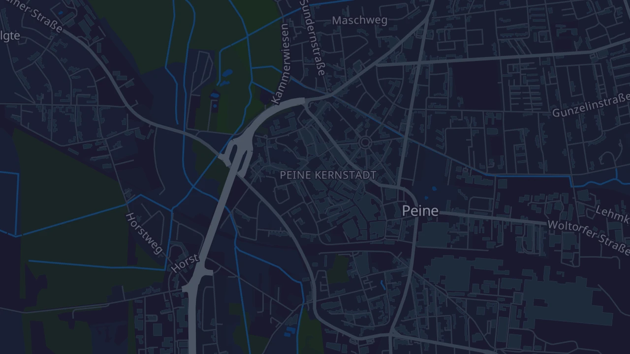 Karte von Peine