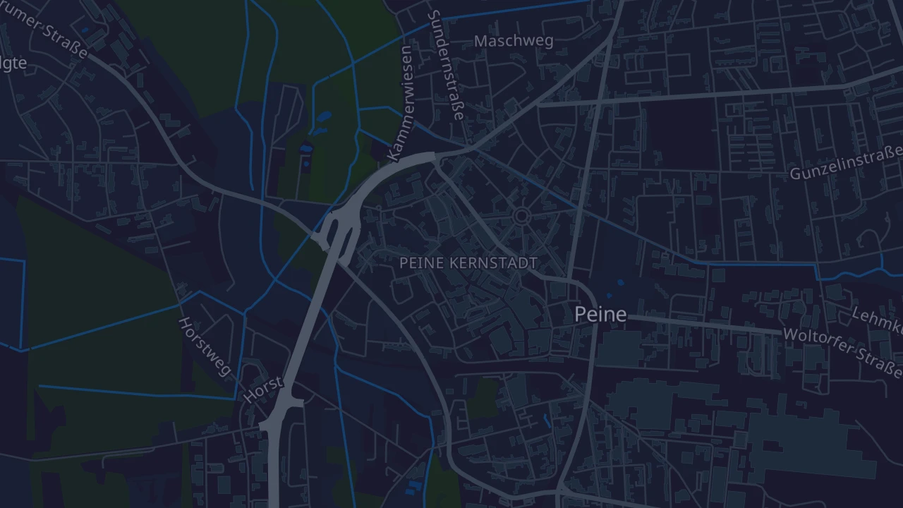 Karte von Peine