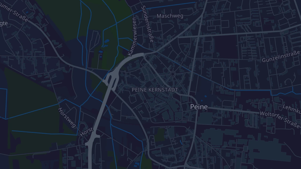 Karte von Peine