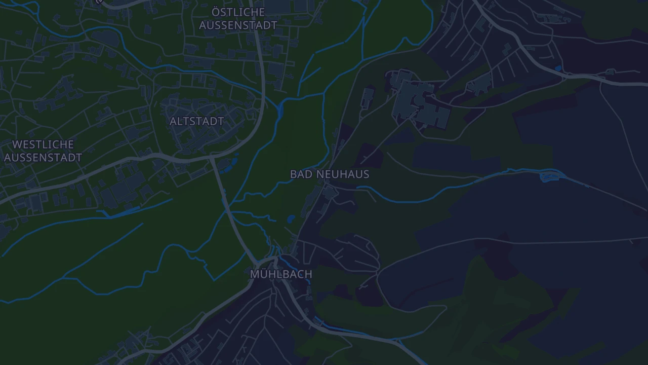 Karte von Bad Neustadt