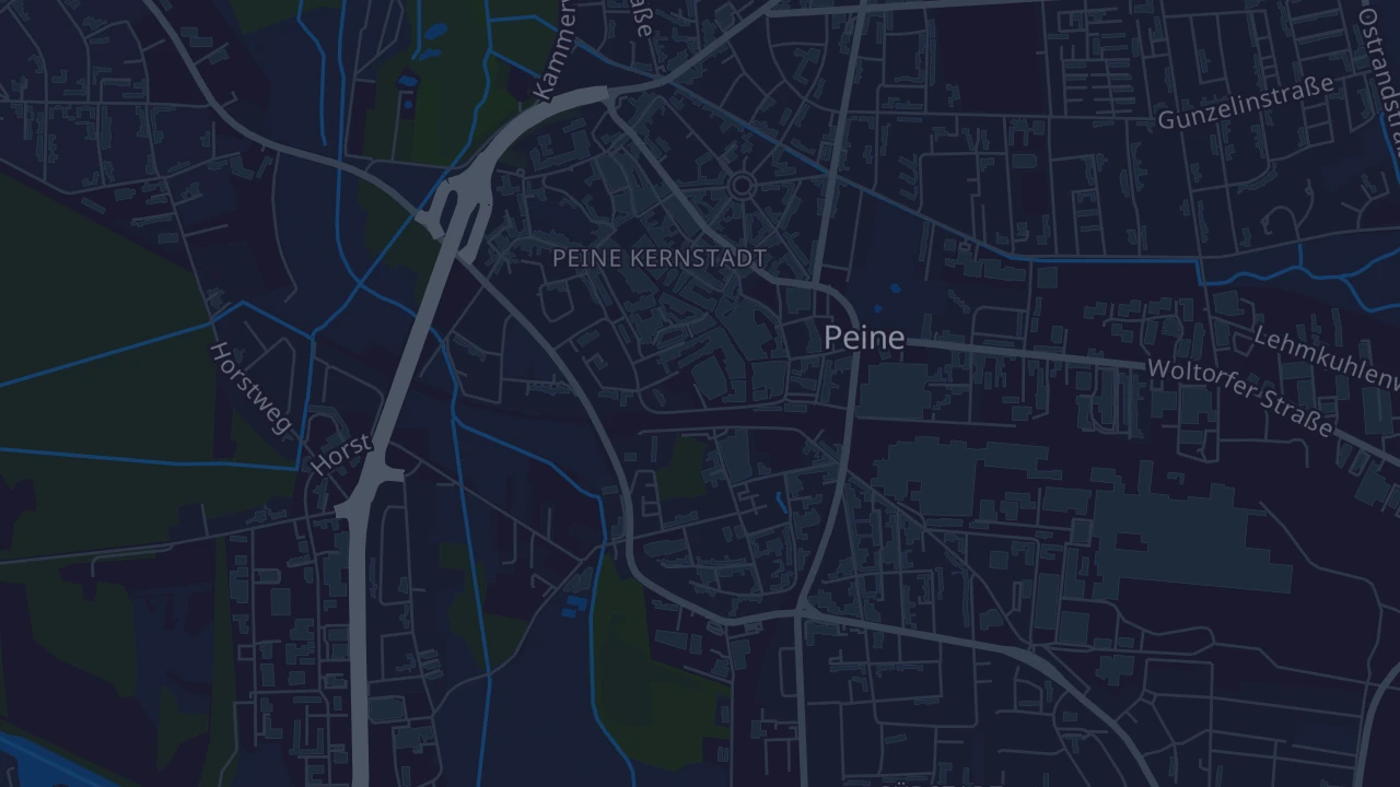 Karte von Peine