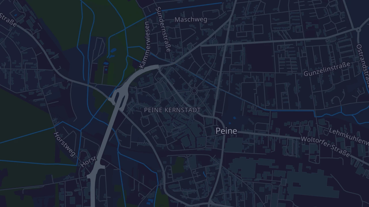Karte von Peine