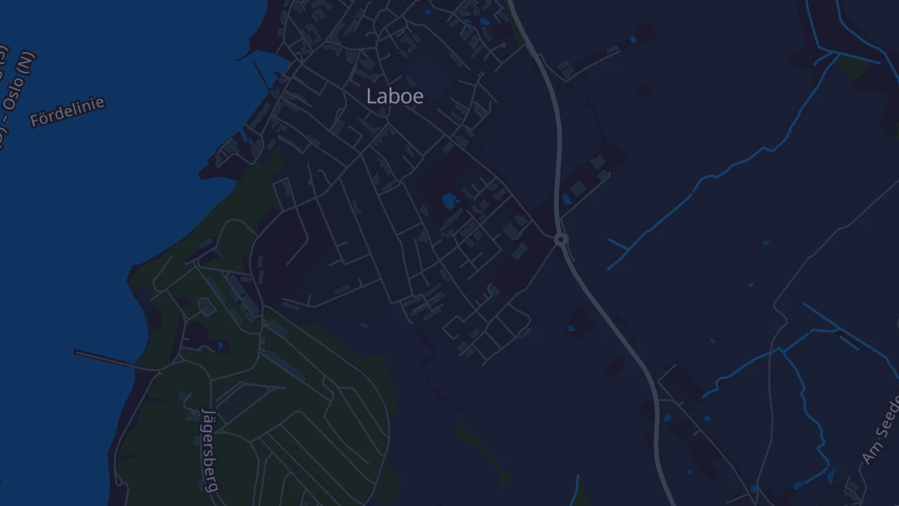 Karte von Laboe