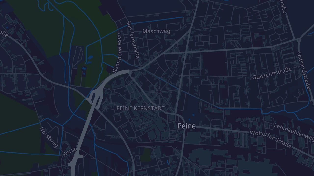 Karte von Peine