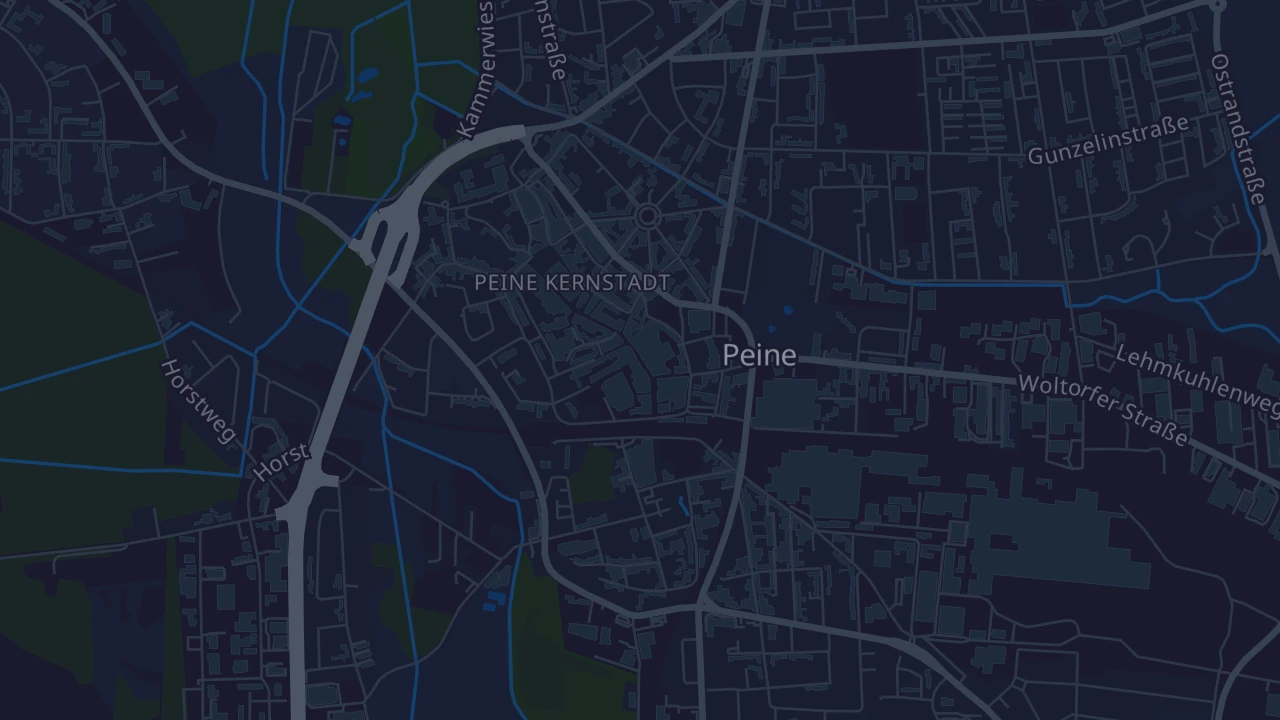Karte von Peine