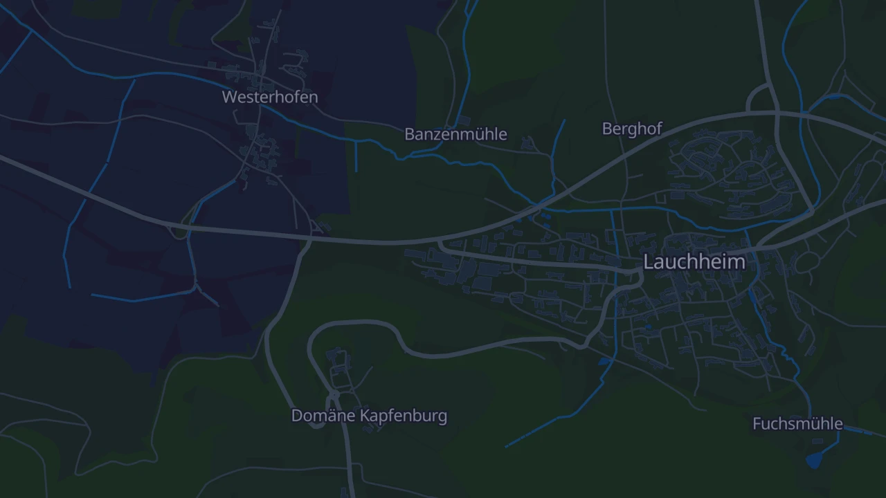 Karte von Lauchheim