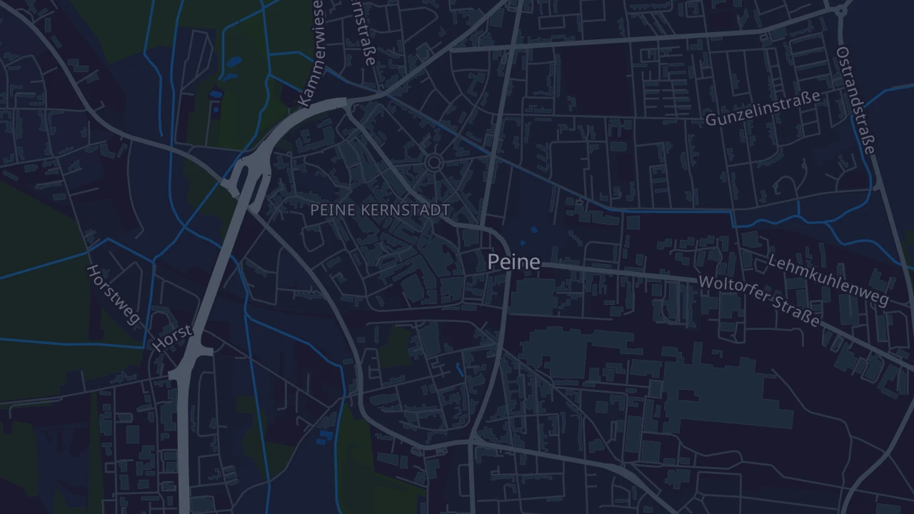 Karte von Peine