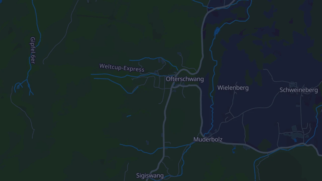 Karte von Ofterschwang