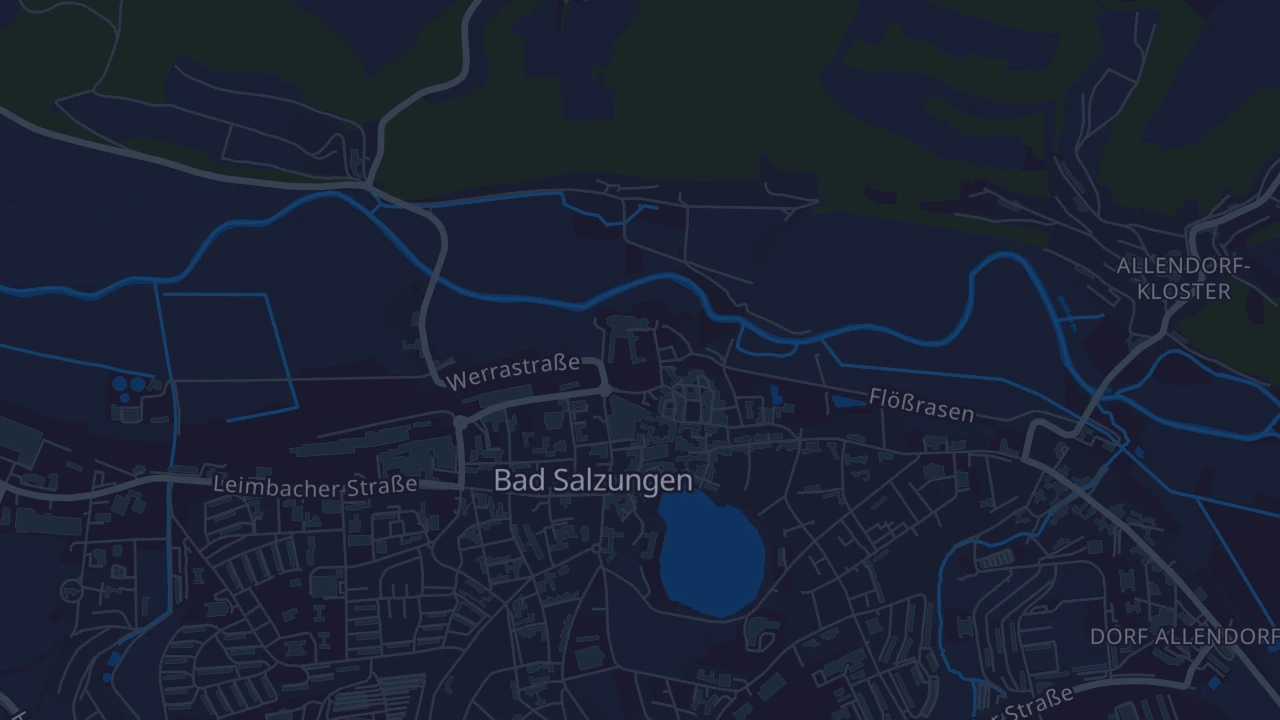 Karte von Bad Salzungen