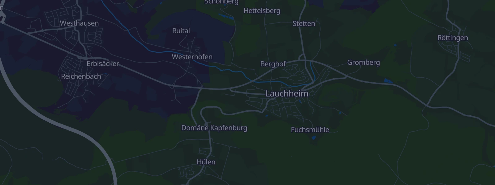 Karte von Lauchheim