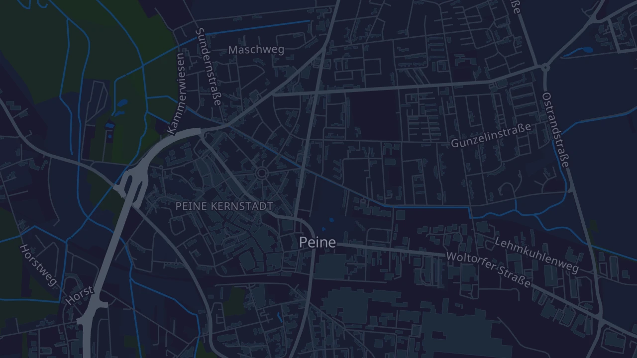 Karte von Peine