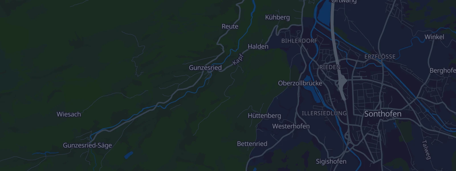 Karte von Gunzesried