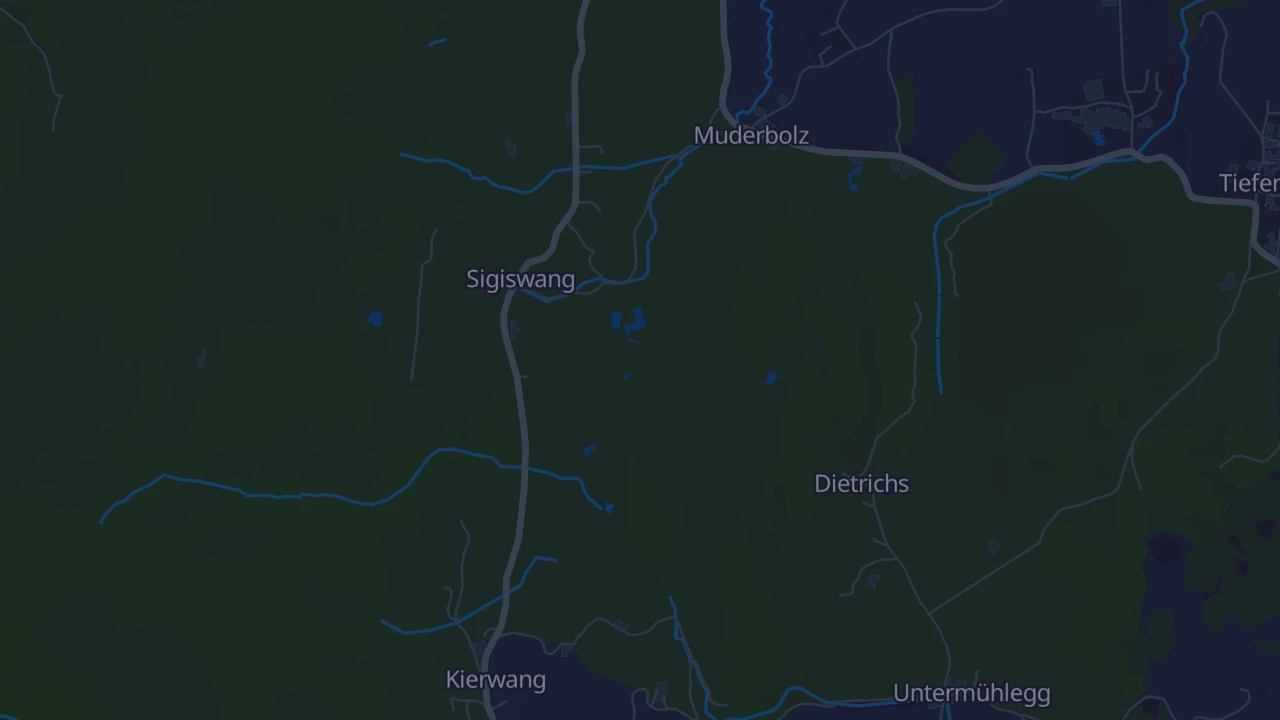 Karte von Ofterschwang