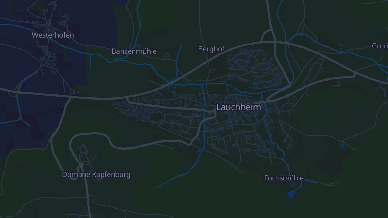 Karte von Lauchheim