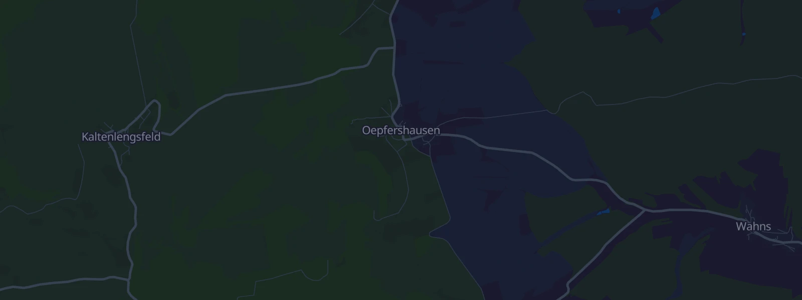 Karte von Wasungen OT Oepfershausen