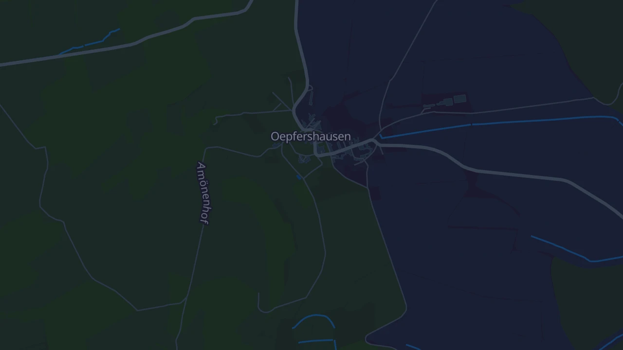 Karte von Wasungen OT Oepfershausen