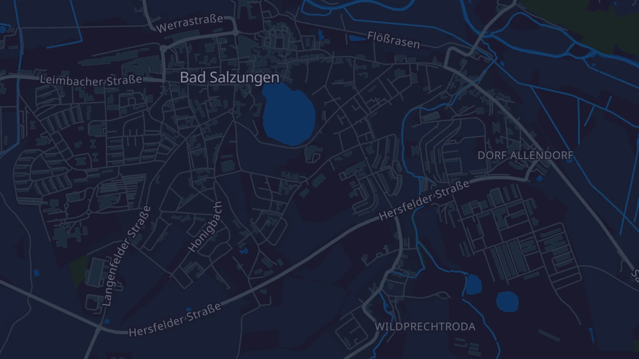 Karte von Bad Salzungen