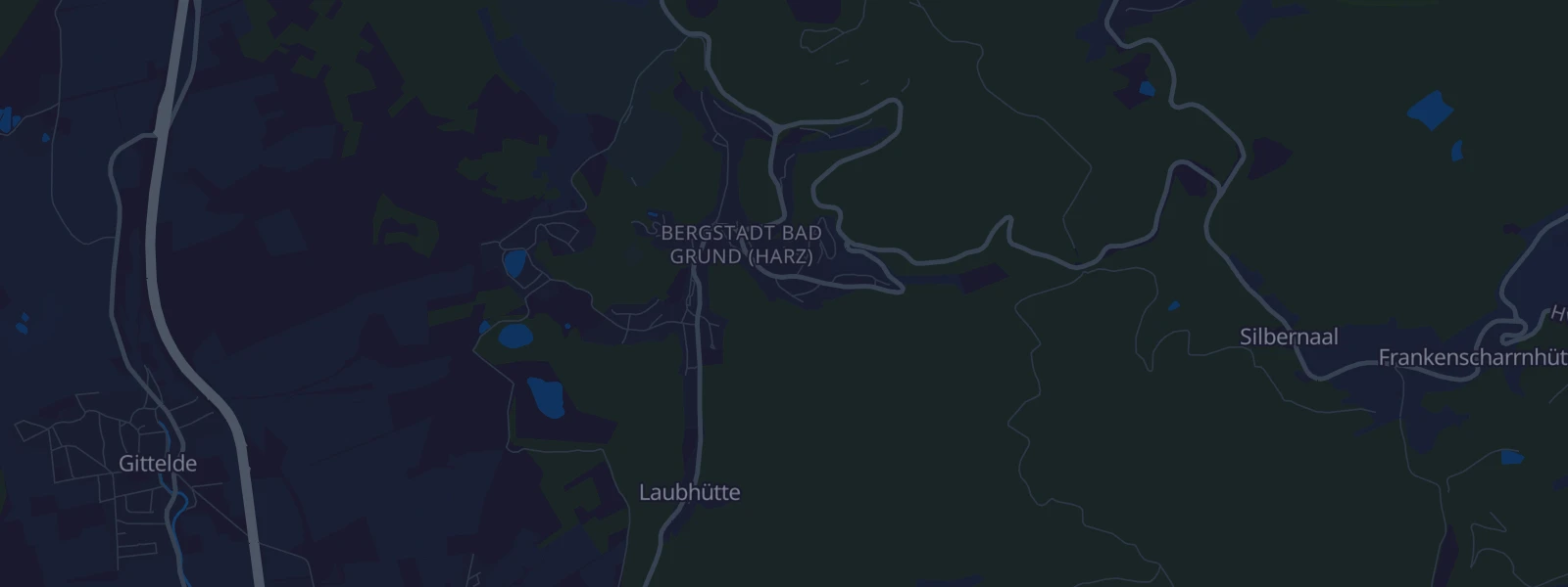 Karte von Bad Grund (Harz)