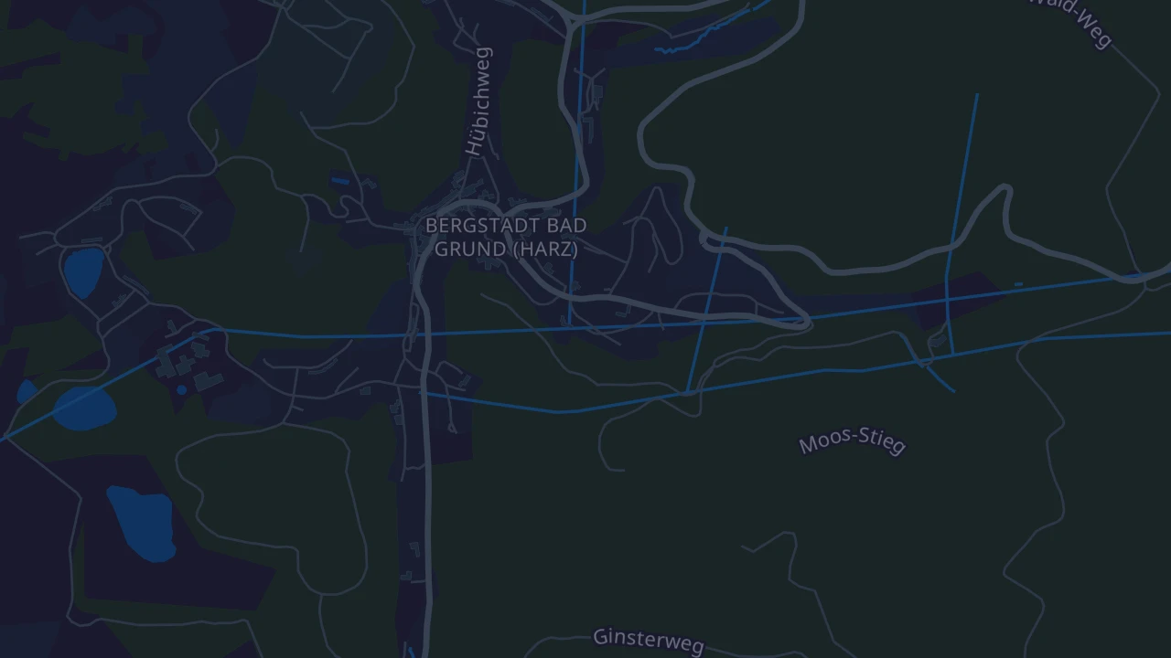 Karte von Bad Grund (Harz)