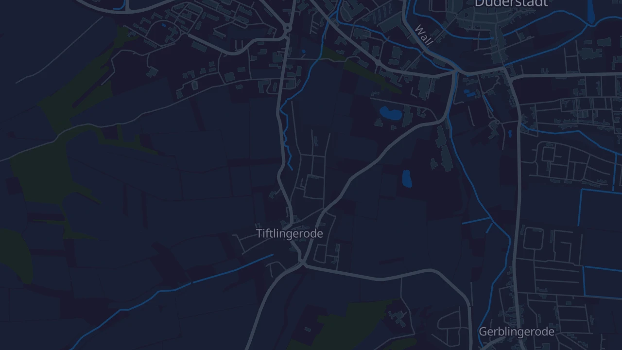 Karte von Duderstadt