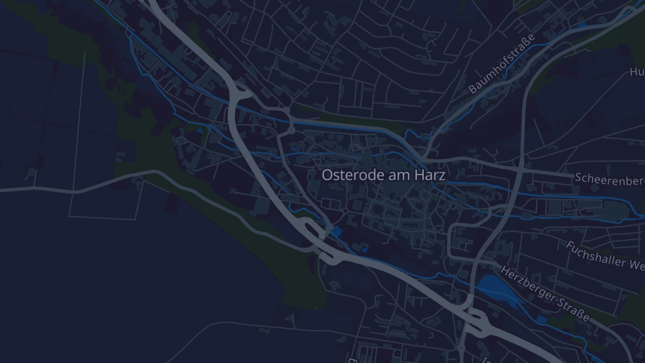 Karte von Osterode am Harz