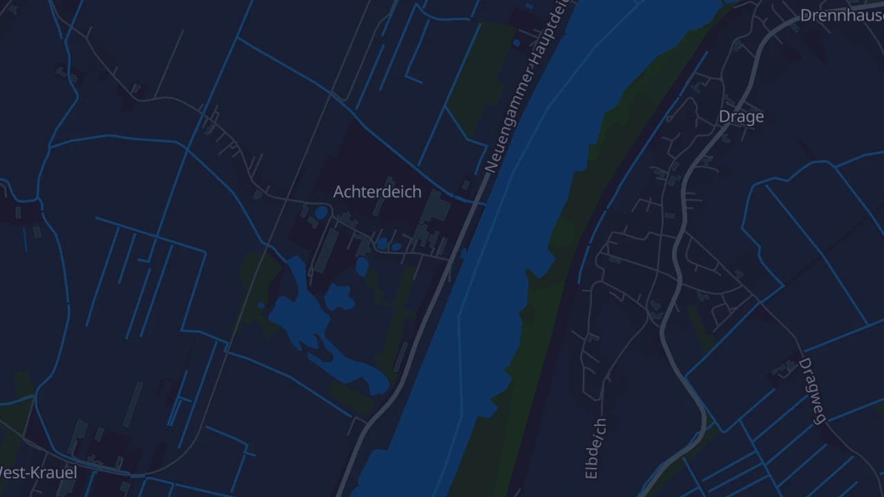Karte von Hamburg