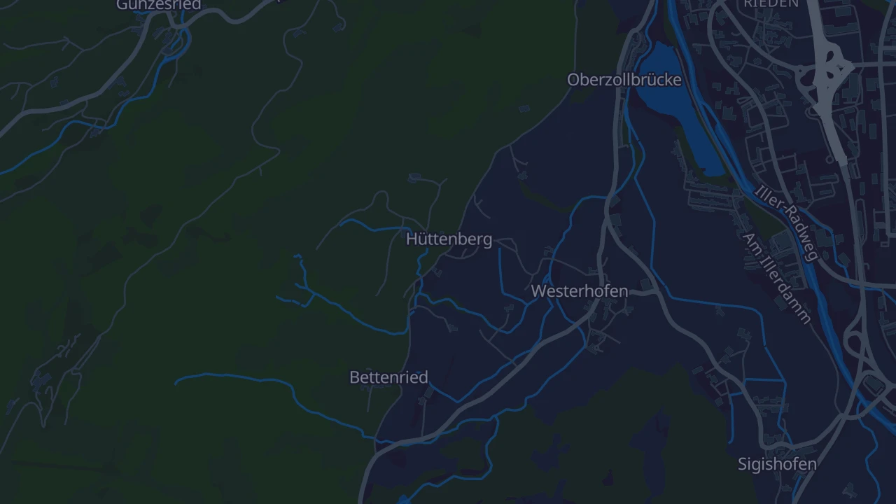 Karte von Ofterschwang