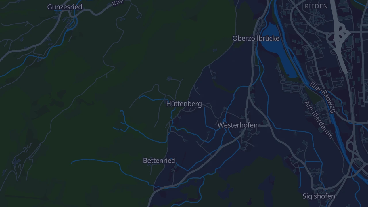 Karte von Ofterschwang