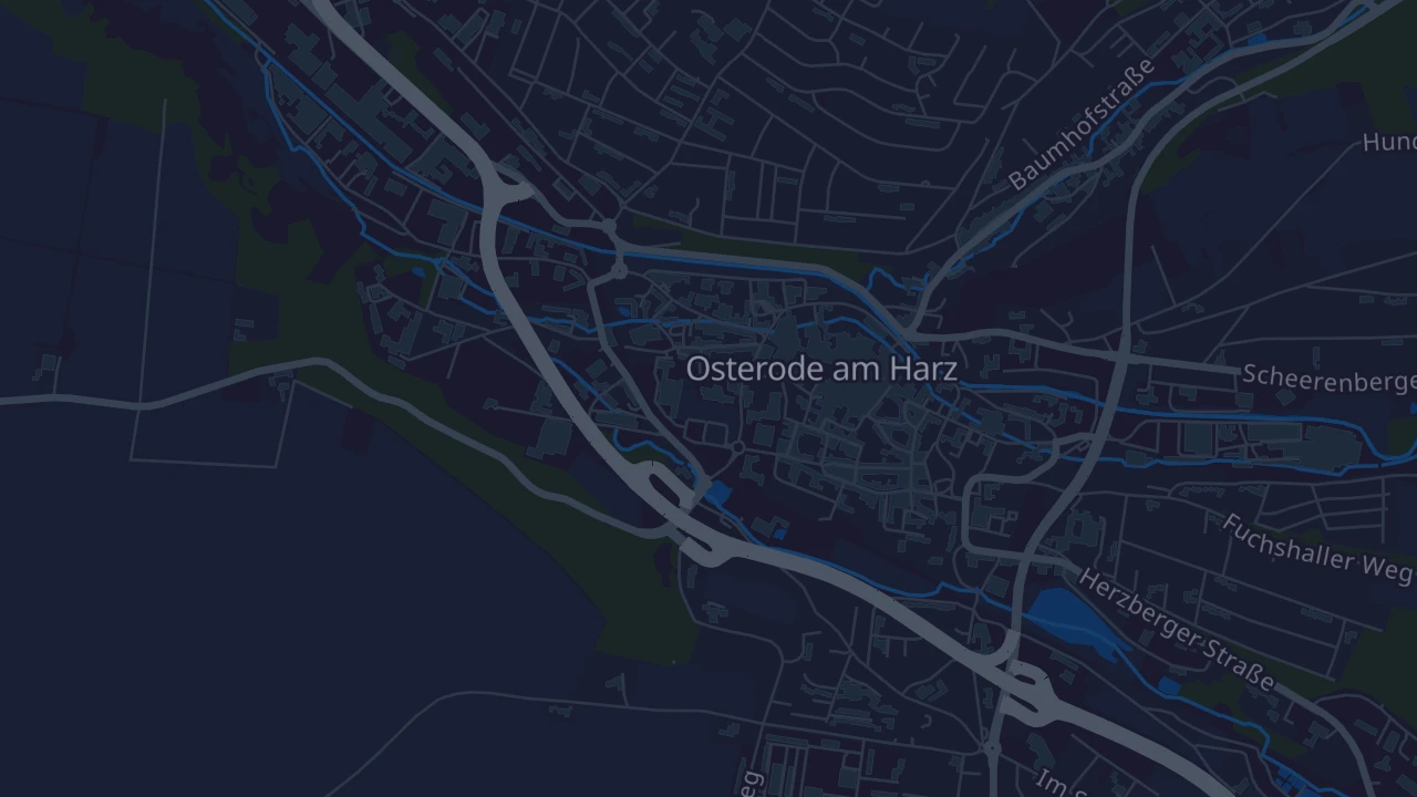 Karte von Osterode am Harz