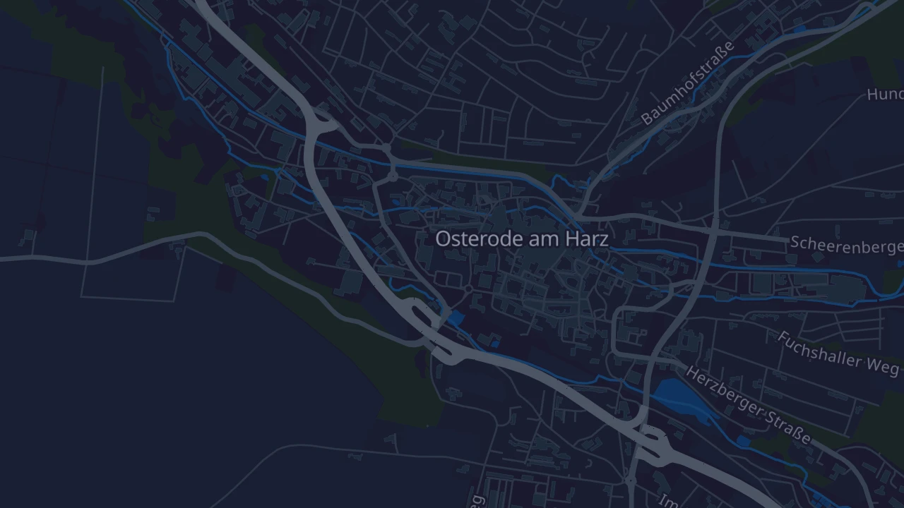 Karte von Osterode am Harz