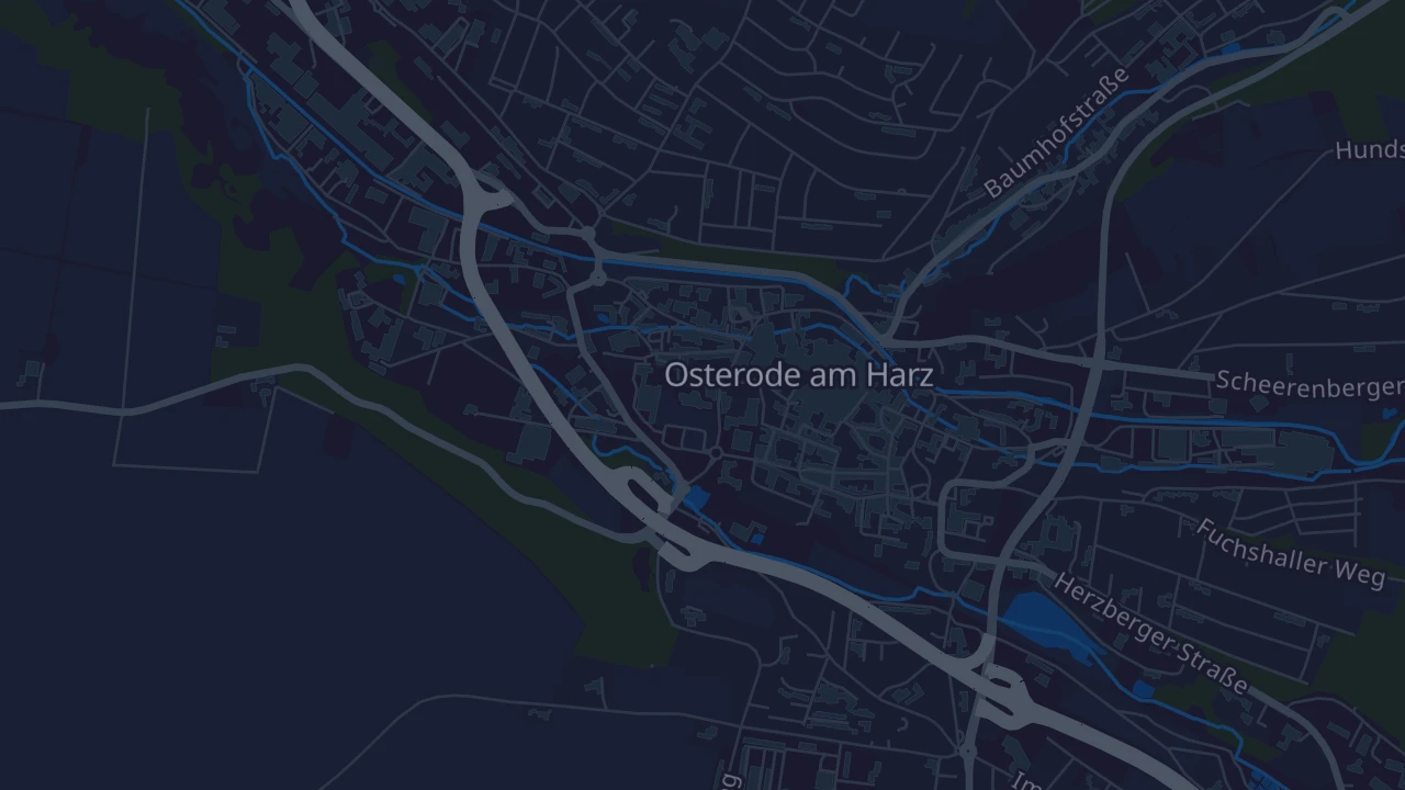 Karte von Osterode am Harz