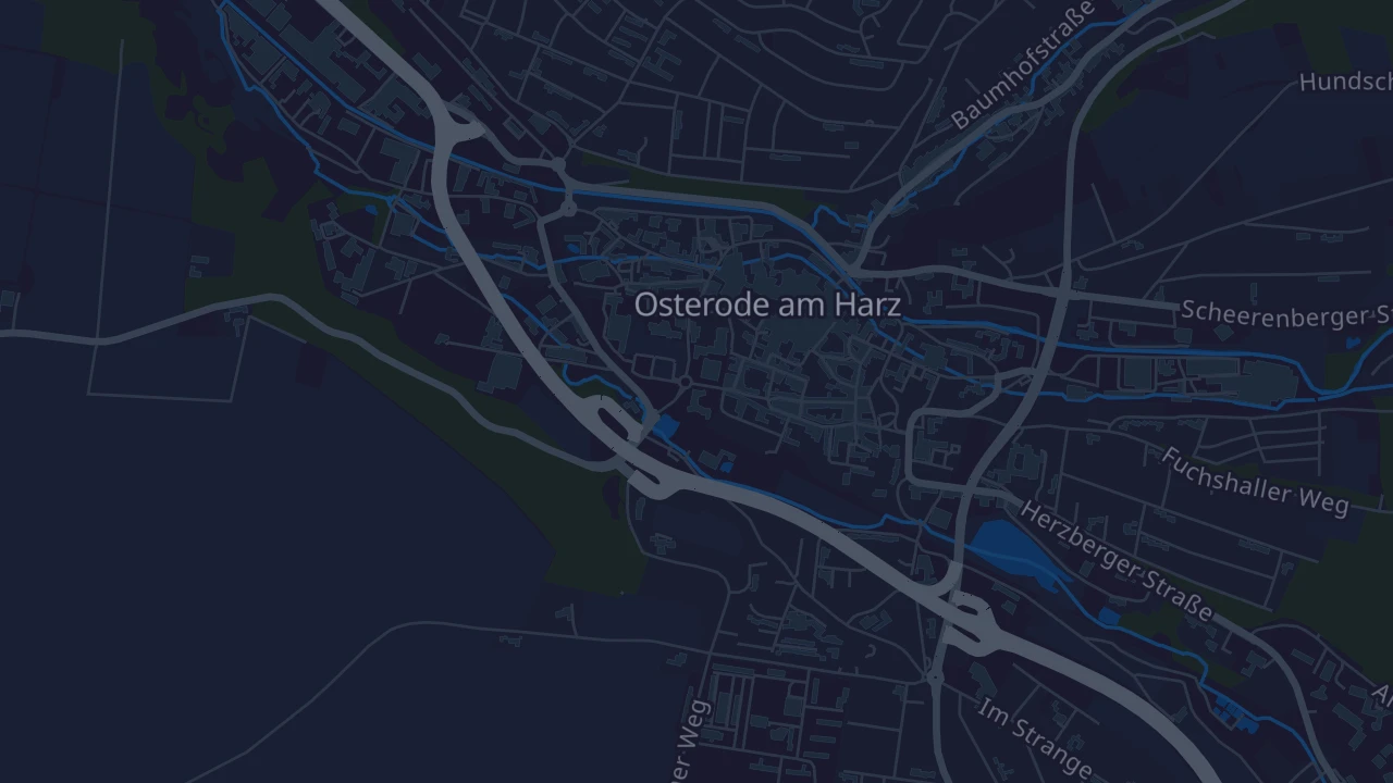 Karte von Osterode am Harz