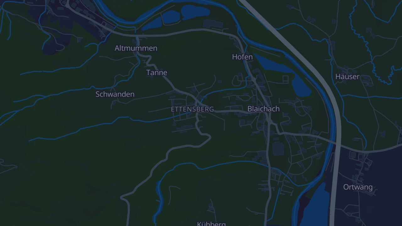 Karte von Blaichach