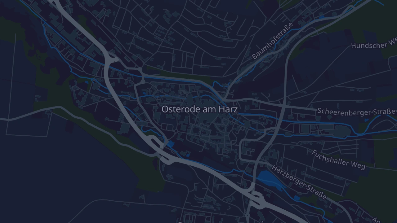 Karte von Osterode am Harz