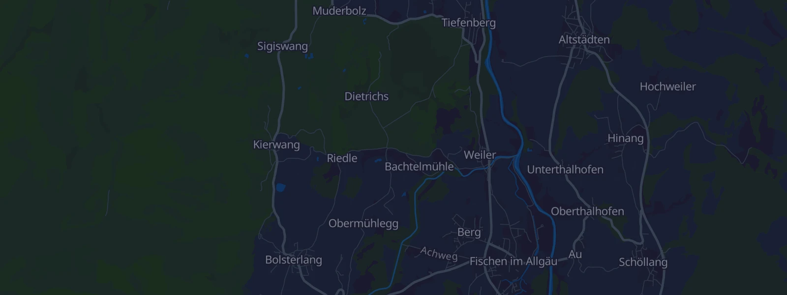 Karte von Bolsterlang