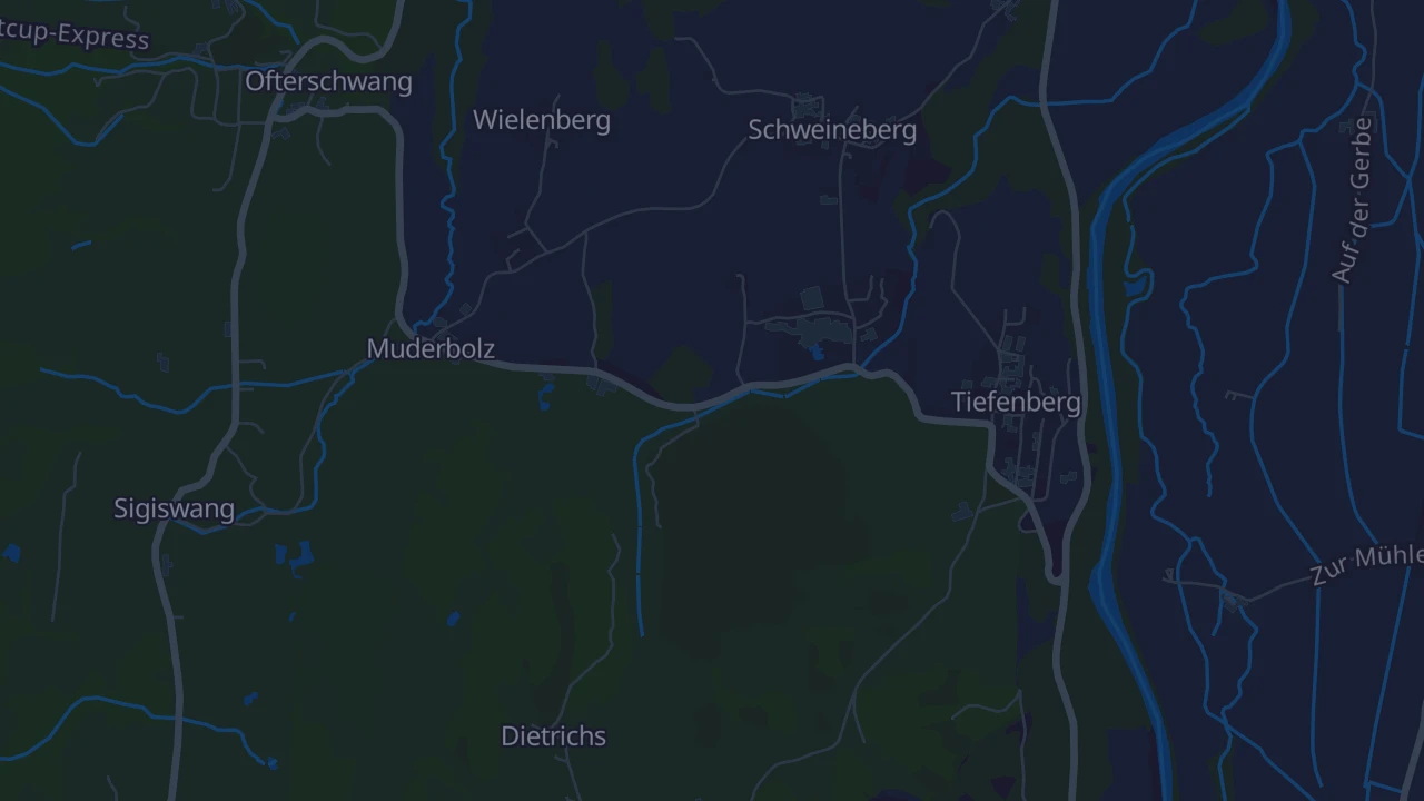Karte von Ofterschwang