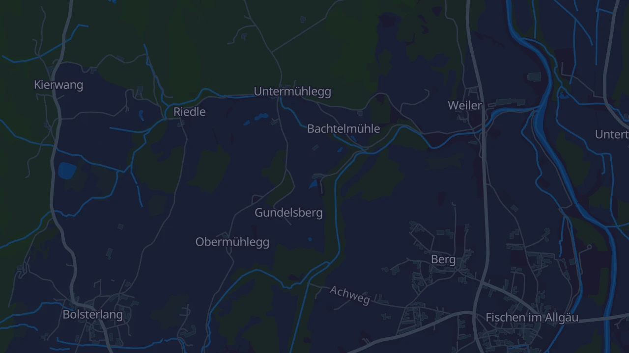 Karte von Bolsterlang