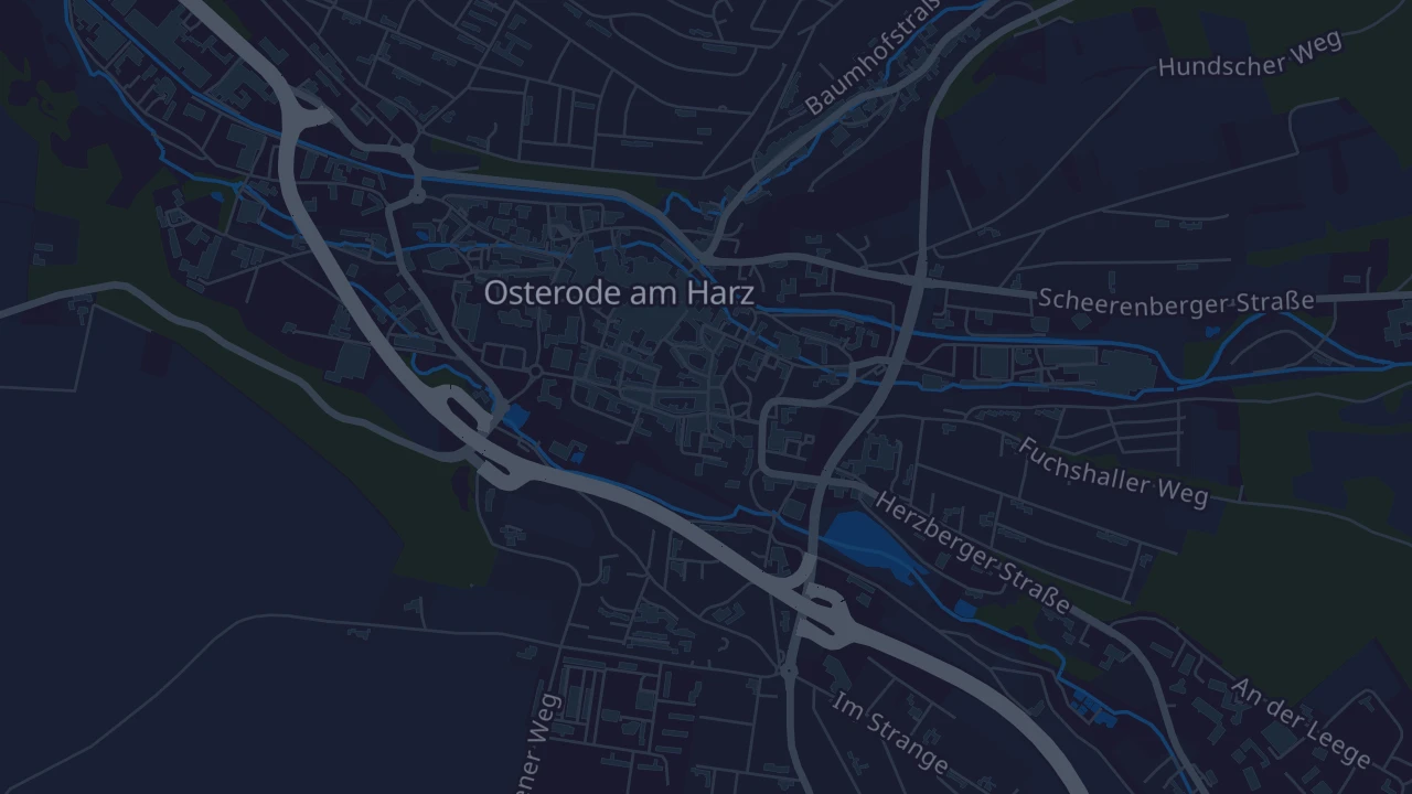 Karte von Osterode am Harz