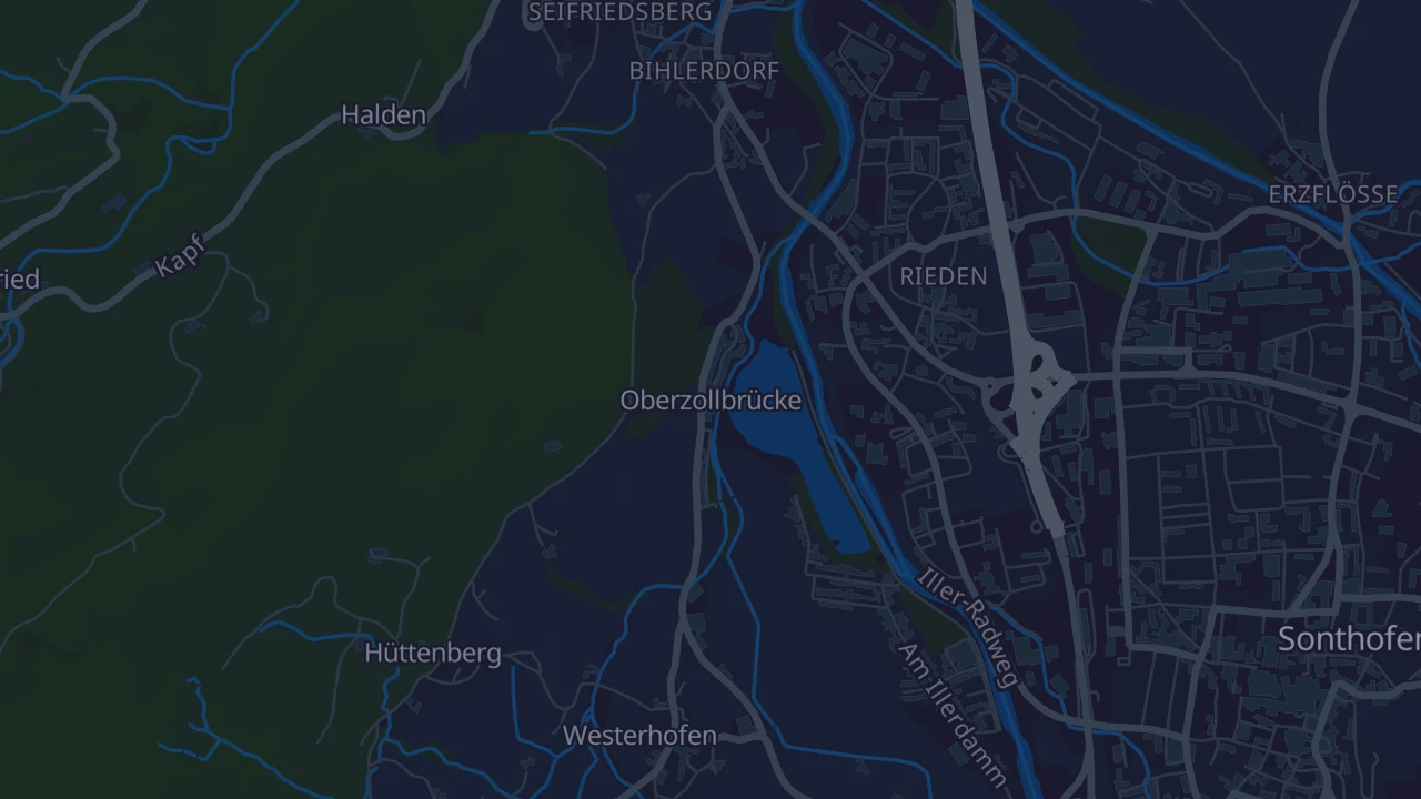 Karte von Oberzollbrücke
