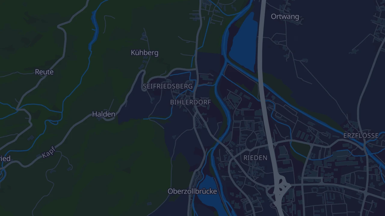 Karte von Blaichach-Bihlerdorf