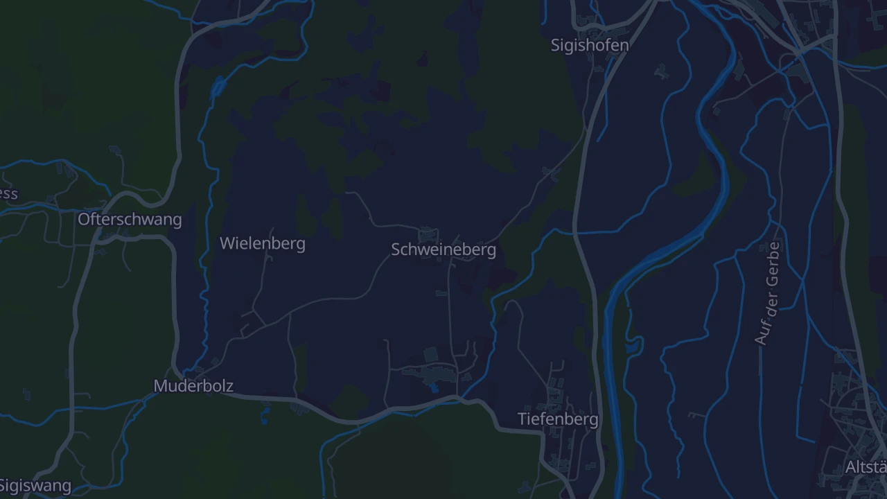 Karte von Tiefenberg