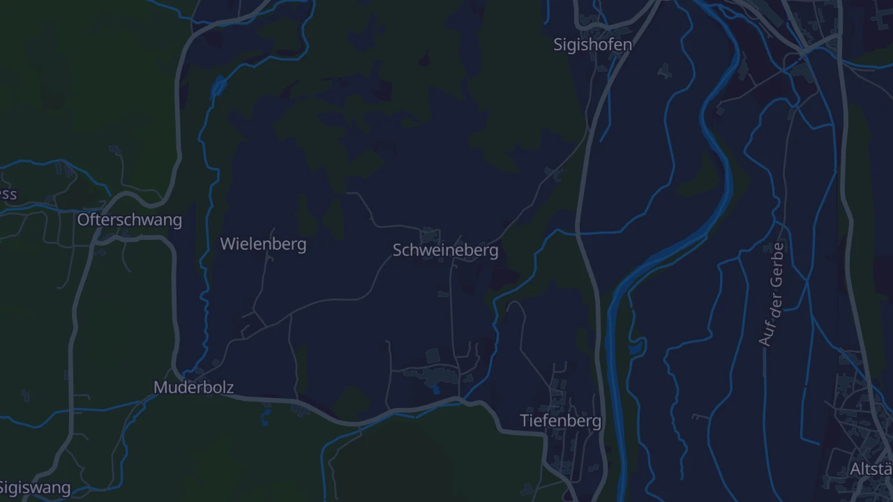 Karte von Ofterschwang
